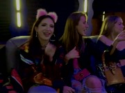 Party Bus in Vegas during the AEE - How many Pornstars can you spot? 6/16