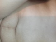 This big-assed young woman with rich tits asks me to put the cock in her