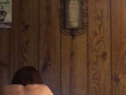 Mature Hot Wife riding young mans cock & soaking him 4/16