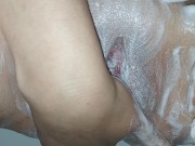 washing my dirty pussy 4/16