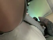 Close up BLOWJOB with ASS, PUSSY and FEET Play 5/16