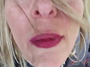 Slut-Orgasma Celeste, having a little fun in my car after a shopping tour 3/16