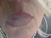 Slut-Orgasma Celeste, having a little fun in my car after a shopping tour 4/16