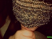 Mysterious girl sucked cock and swallowed all the cum 14/16