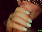 Mysterious girl sucked cock and swallowed all the cum 15/16