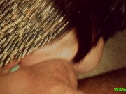 Mysterious girl sucked cock and swallowed all the cum 8/16