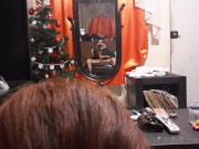 Schoolgirl stays over at my house after classroom 7/16