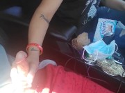 Bitch drives and strokes this dick till I blast cum 1/16