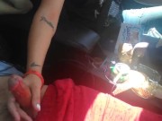 Bitch drives and strokes this dick till I blast cum 10/16