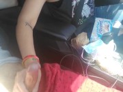 Bitch drives and strokes this dick till I blast cum 2/16