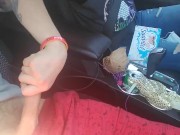 Bitch drives and strokes this dick till I blast cum 5/16