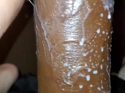 girlfriend riding bbc dildo, biggest dildo we have 4/16