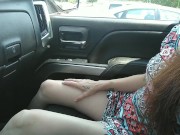 Parking lot whore needed a ride and let me finger bang her little pussy in public ! 3/16