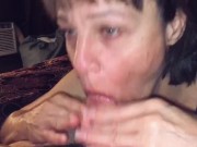 Mature cougar wife love’s devouring young meat  16/16