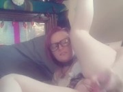 School girl toys pussy cums hard 10/16