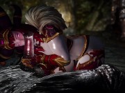 天际 巨魔操红龙女王阿莱克丝塔萨 9/16