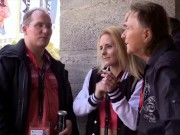 Teen gets two cocks in her Pussy 5/16