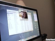 Madelyn Marie big dick threeway with Cindy Behr swallows cum 5/16