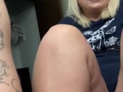 Desperation. She couldn’t hold it and accidentally pees 6/16