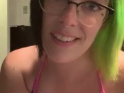 I caught you jerking your tiny dick 12/16