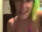 I caught you jerking your tiny dick 3/16