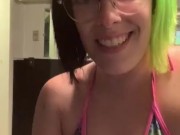 I caught you jerking your tiny dick 4/16