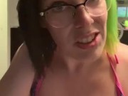 I caught you jerking your tiny dick 7/16