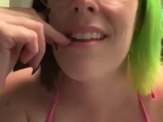 I caught you jerking your tiny dick 9/16