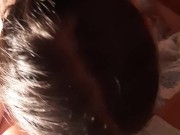 Вылизала ее ножки и трахнула влажной киской палец на ноге 3/16