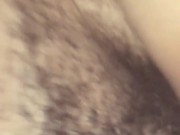 Getting fucked hard & fast by husbands tatted dick! 13/16