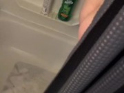 Stepbro and stepsis share shower together things get a little to soupy and wet  3/16