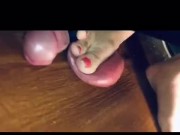 Asian mistress stomps balls hard 11/16
