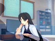 [OreGairu] Shizuka Hiratsuka(3d hentai) 1/16