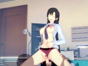 [OreGairu] Shizuka Hiratsuka(3d hentai) 13/16