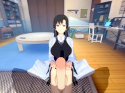 [OreGairu] Shizuka Hiratsuka(3d hentai) 4/16