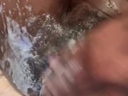 Ebony is a squirter n creamer 16/16