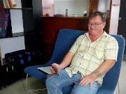 secretary girl came to the office. The waiting client was shocked that this was a stupid girl 15/16