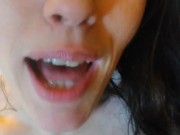 Crazy Pissing PAWG Camgirl Slut Pees Sitting Bathroom Toilet, Uses TP, Then LICKS Toilet Paper Once 14/16