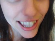 Crazy Pissing PAWG Camgirl Slut Pees Sitting Bathroom Toilet, Uses TP, Then LICKS Toilet Paper Once 5/16