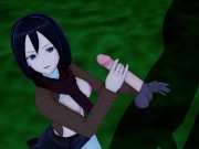 Attack on Titan Mikasa(3D HENTAI) 1/16