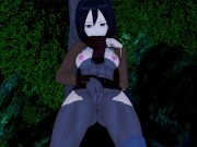 Attack on Titan Mikasa(3D HENTAI) 9/16