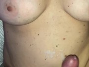 BIG TITS BOUNCING! FUCKING MY EX AND CUMSHOT! 16/16
