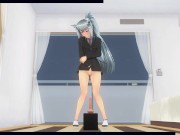 3D HENTAI cute masturbation and cums 10/16