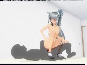 3D HENTAI fucked in her room 12/16
