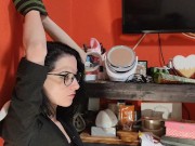 i bet you haven't seen a sexy blowjob by tied up babe in 4k like this 1/16