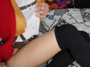 Attack on Titan Cosplay: Shingeki No Kyojin - Mikasa Masturbate Using Rabbit Vibrator For Eren - 進撃の 6/16