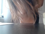 Russian literature tutor slid her hand into my underwear and bent me over instead of the lesson! 6/16