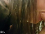 CUMSHOT IN MOUTH IN FITTING ROOM, ORAL CREAMPIE, EXTREME PUBLIC ВLOWJOB - PLAYSKITTY 4K 12/16