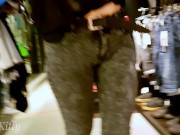 CUMSHOT IN MOUTH IN FITTING ROOM, ORAL CREAMPIE, EXTREME PUBLIC ВLOWJOB - PLAYSKITTY 4K 3/16