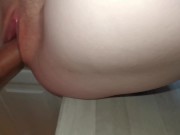 Daddy grinds on and fucks me on the kitchen counter - Amateur POV 12/16